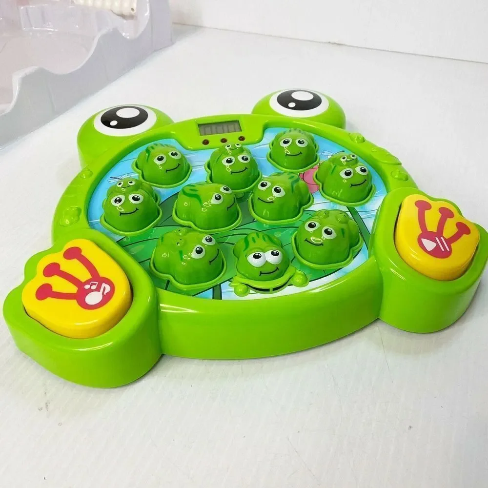 KKONES Music Super Frog Game Toddler Toys -5 Languages. OPEN BOX